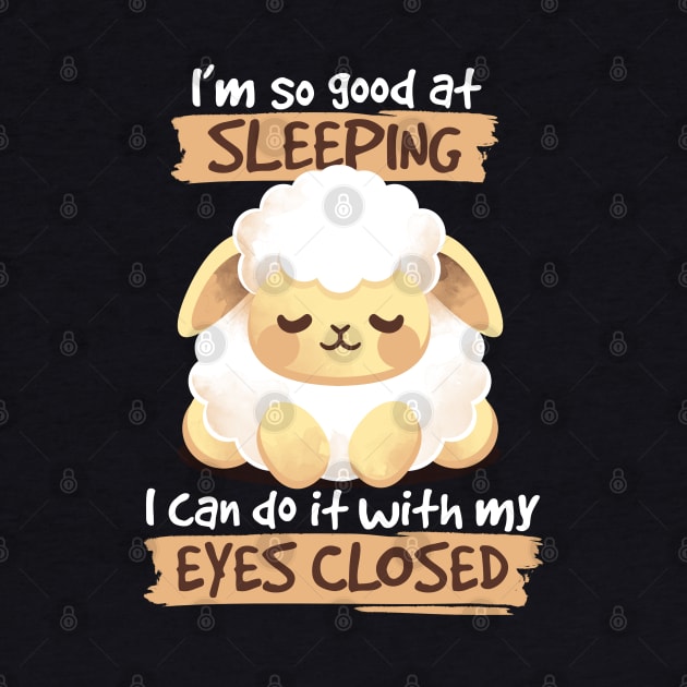 Sleeping sheep by NemiMakeit